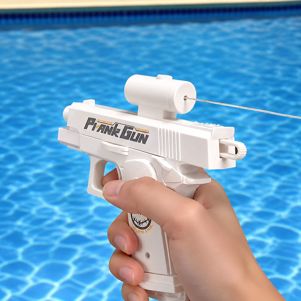Pistola divertida inversa